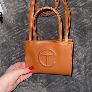 Telfar TAN Small Shopping Bag